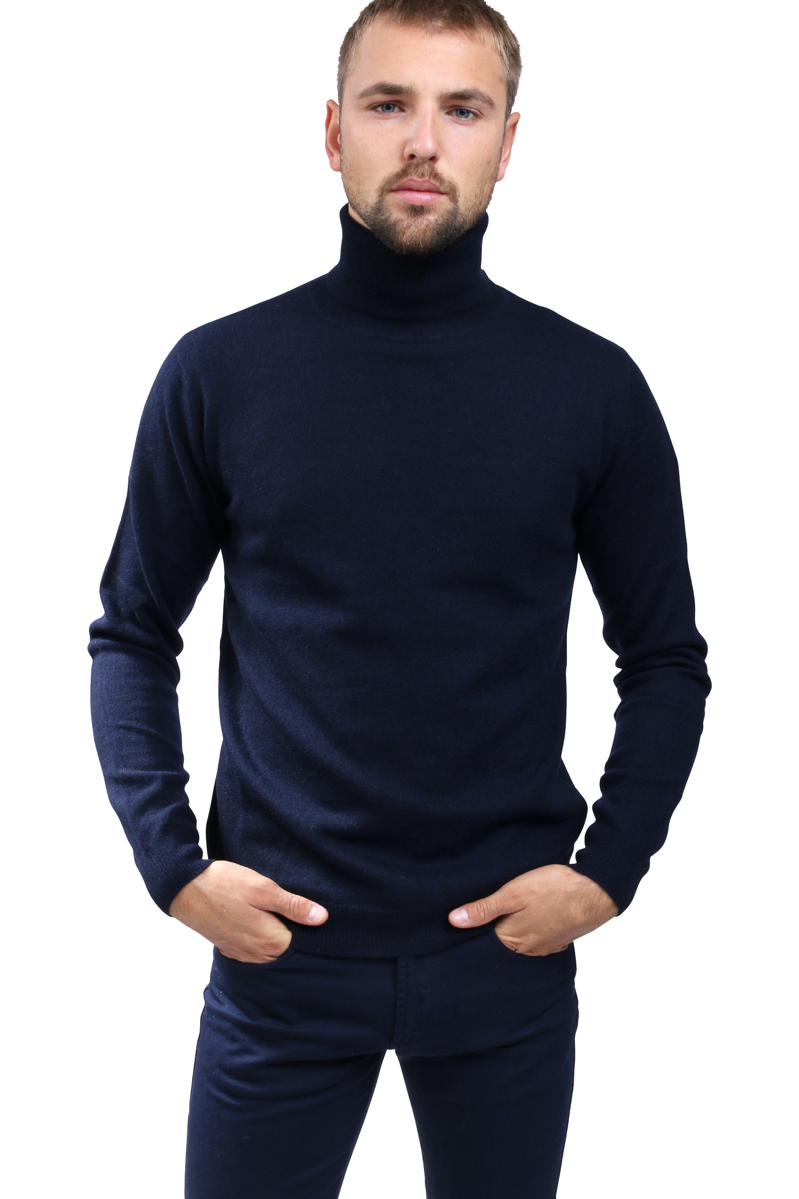 Pull cachemire col roulé DIEGO GARCIA