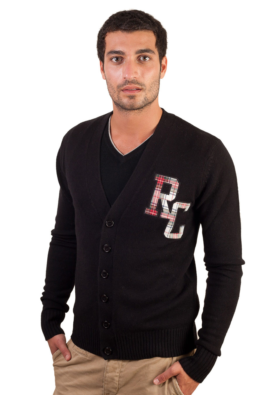 Gilet laine et cachemire homme CARDI POLO -REBEL CASHMERE