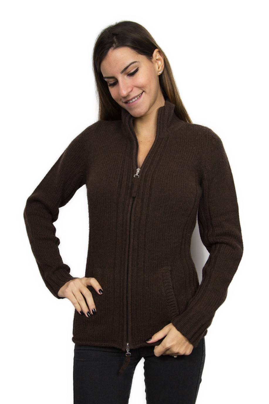 Gilet Cachemire Femme Noir