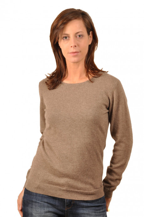 pull col rond pure cashmere femme