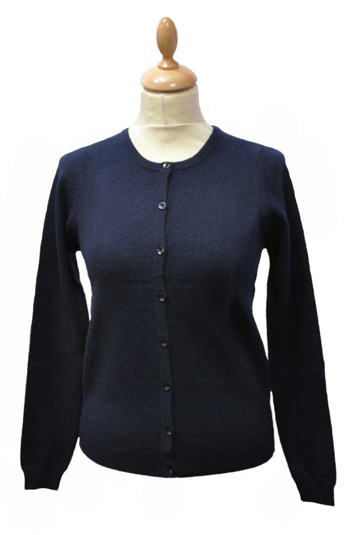 Gilet femme col clearance rond