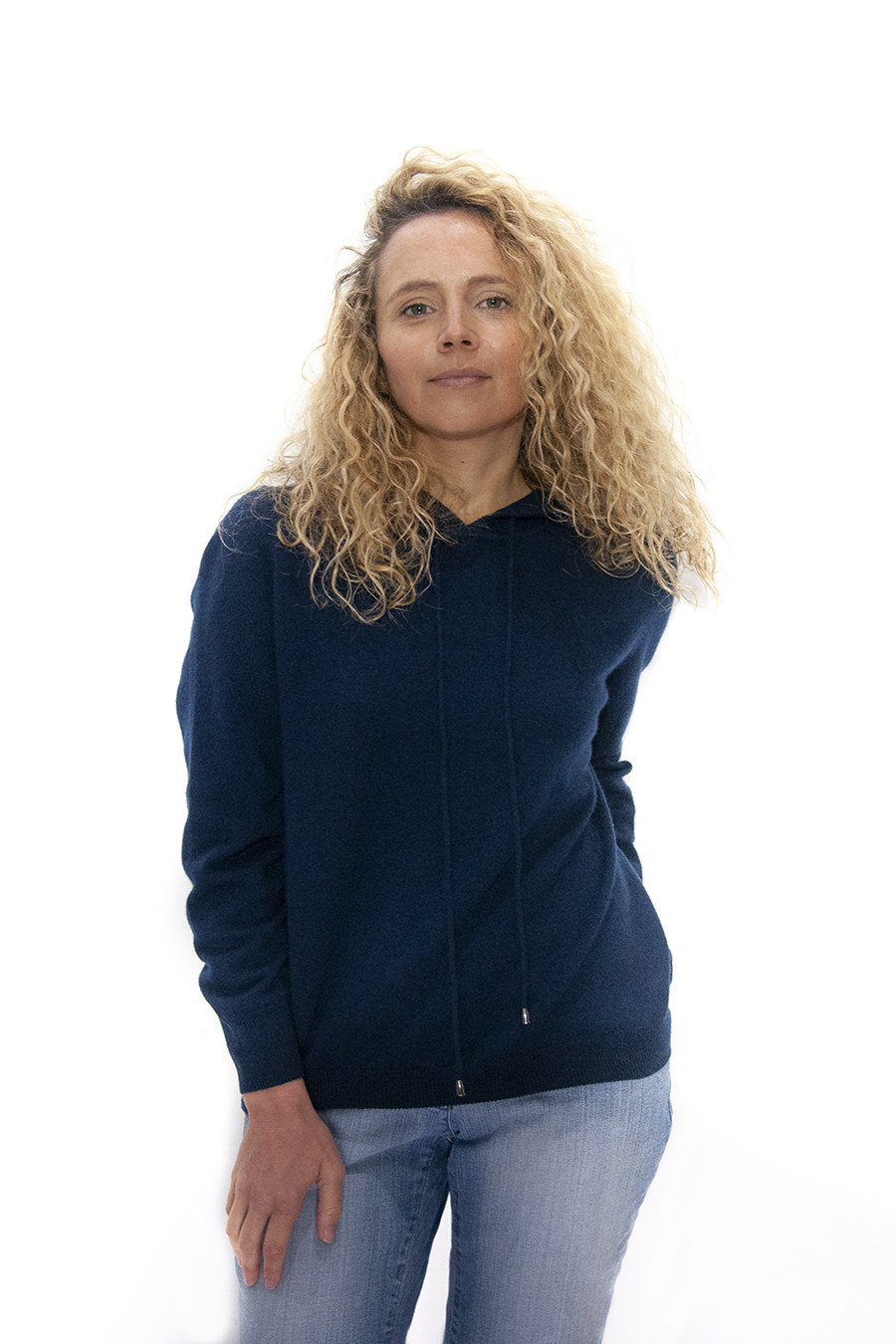 Pull cachemire femme bleu discount marine