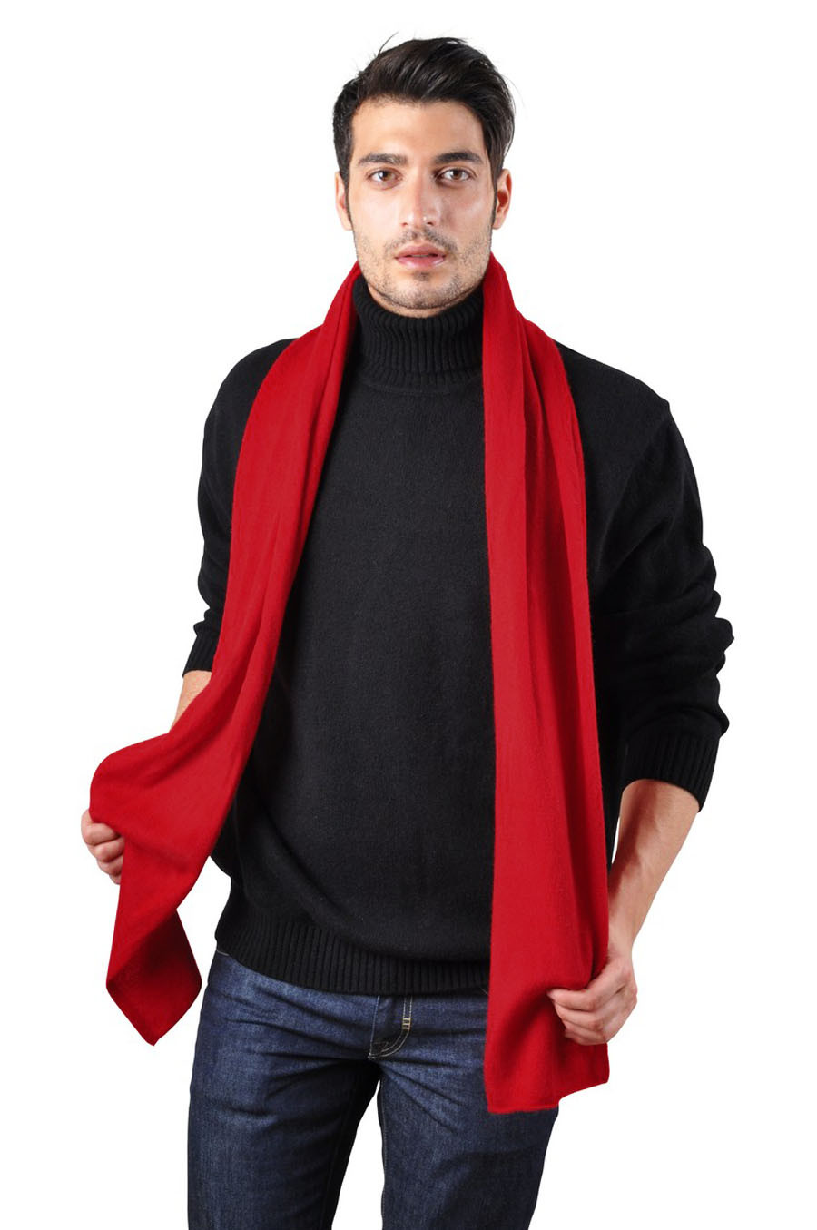 echarpe homme pure cashmere