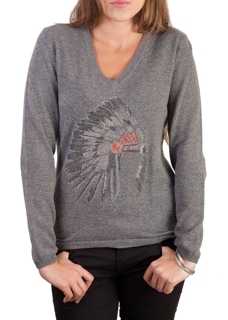 Pull cachemire femme CINDY Indian - REBEL CASHMERE