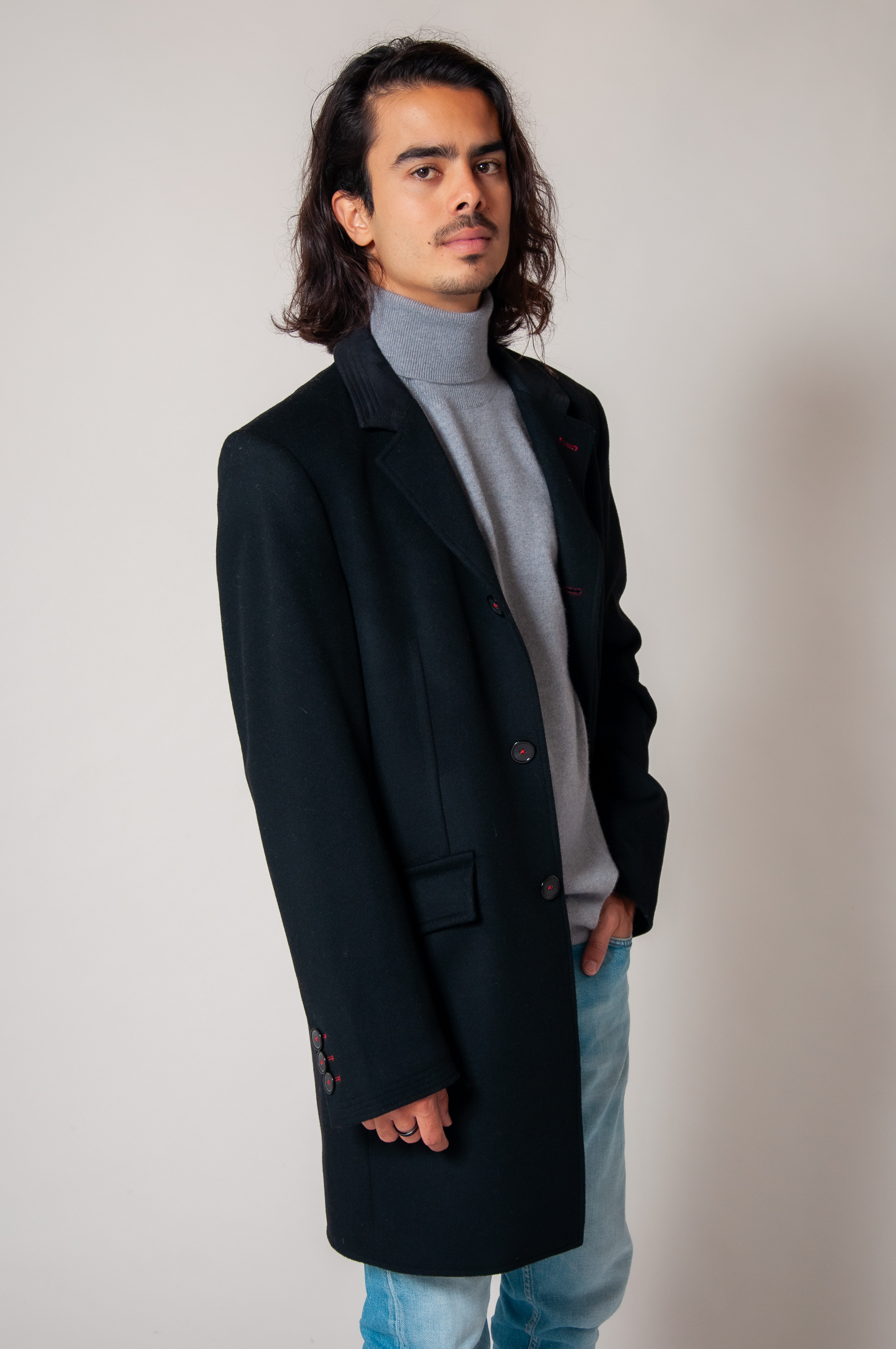 Manteau homme 100 cachemire clearance