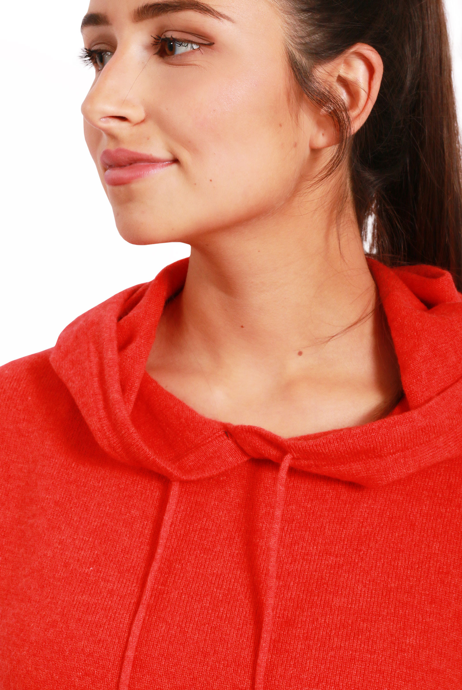 Pull à capuche femme 100% cachemire - DIEGO GARCIA