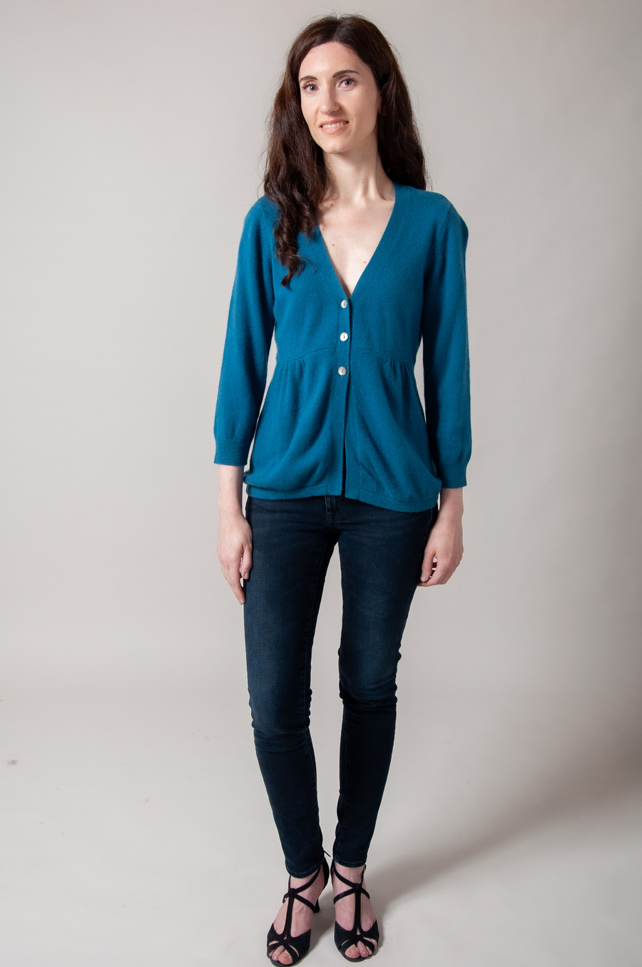 Pull cachemire femme col V TIANNA
