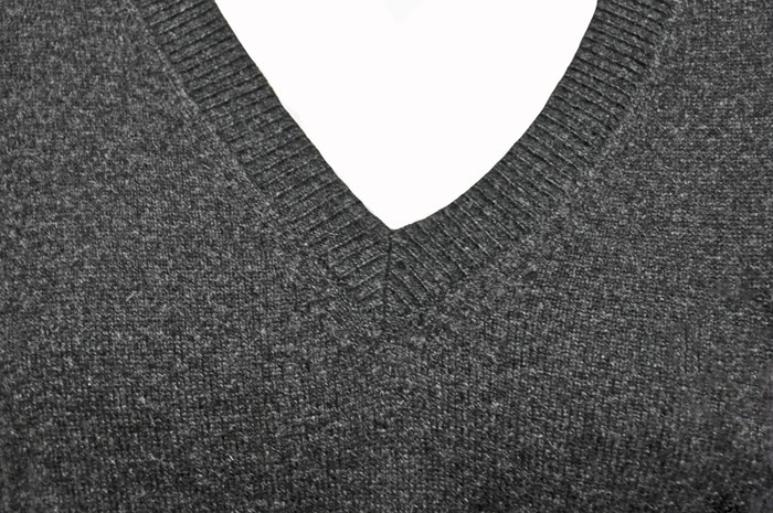 Pull Cachemire Femme Gris Fonc