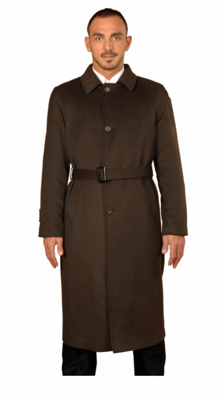 Manteau long Homme 100% Cachemire 