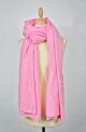Étole cachemire DALHI Rose orchidée