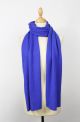 Echarpe cachemire CALISE Violet indigo
