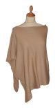 Poncho Cachemire NARA Praline