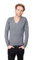 pull homme cachemire col V moderne et jeune