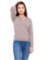 Pull 100% cachemire col V femme diego garcia