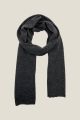 Echarpe cachemire ANNAPURNA Gris anthracite