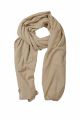 Echarpe cachemire NORCIA Beige Ginger