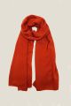 Etole cachemire NADIA Orange rouille