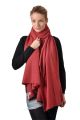 Etole cachemire GHOJI Rouge scarlett