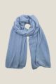 Etole cashmere SAYA Bleu poudré