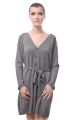 Robe cachemire femme SAMARA gris