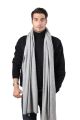 Etole cachemire homme CELESTIN gris clair chiné