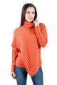 Pull asymétrique YACK rose