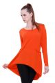 Tunique yack femme KANG orange pop 1