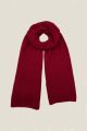 Echarpe cachemire DAHLIA Rouge carmin