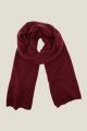 Echarpe cachemire BEAUNE bordeaux