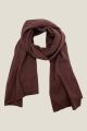 Echarpe cachemire CHOUKI Marron