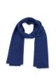 Echarpe cachemire JUSTINE Bleu jean