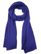 Echarpe cachemire CLARENCE Violet indigo