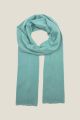 Echarpe cachemire DOHA Bleu Saphir