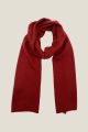 Echarpe cachemire VINIERA Rouge bordeaux