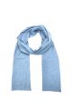 Echarpe cachemire BLUESETTE bleu glacier
