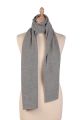 Echarpe cachemire EMMA Gris anthracite