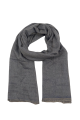 Echarpe pashmina cachemire POLLA à chevrons bleu