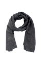 Echarpe cachemire GILIAN Gris anthracite