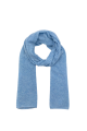 Echarpe cachemire JAYLIN Bleu glacier