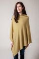 Poncho cachemire KATARINA Vert olive