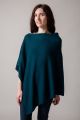 Poncho cachemire NATO Bleu vert profond-Bleu vert profond